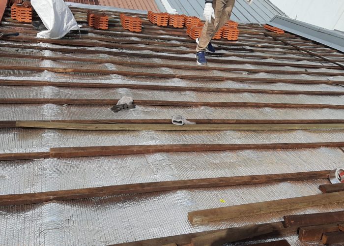 Nasax Roof Tile Repair (In Progress) - (1)